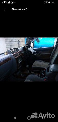 Toyota Land Cruiser Prado 3.0 AT, 1996, битый, 310 000 км