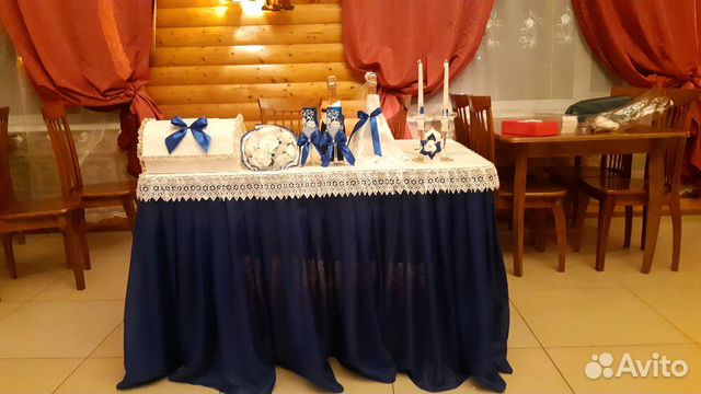 Украшения для свадебного стола