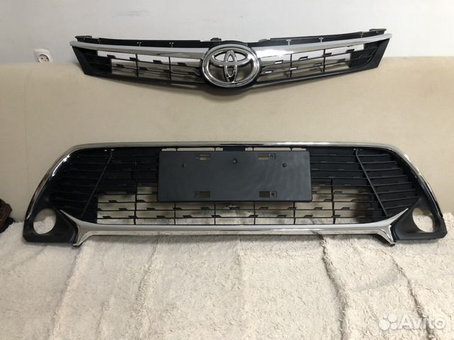 Решетки радиатора Toyota Camry V55 (2016-2017г)