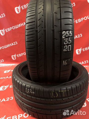 Пара летних шин бу R20 255 35 dunlop SP.sport maxx