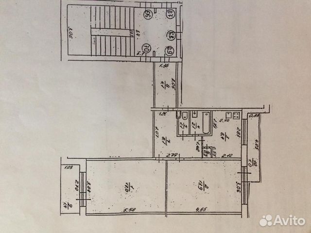 2-к квартира, 53 м², 4/5 эт.