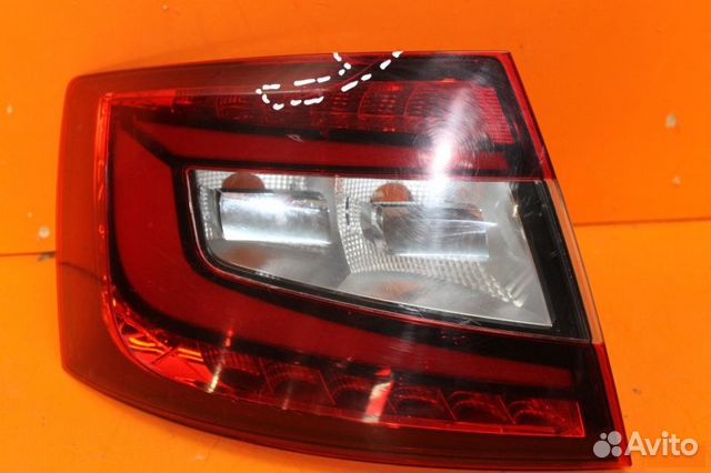 Фонарь левый Skoda Octavia A7 2017-Нв
