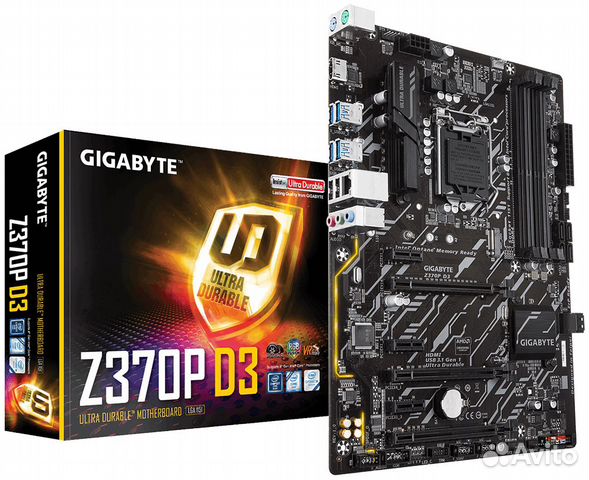 Платформа i3 8100+z370pd3+8gb ddr4