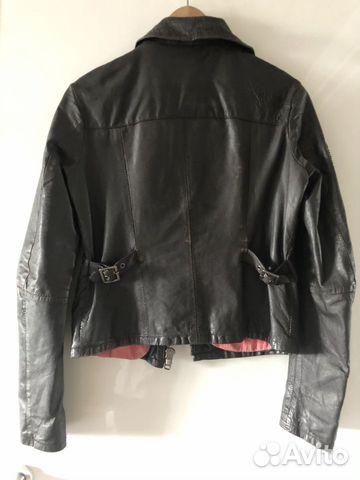 Кожаная куртка Superdry б/у Кожаная куртка Superdry б/у