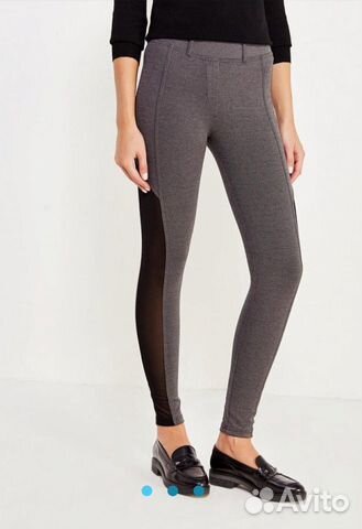 Итальянские штаны с сеточкой бандажные