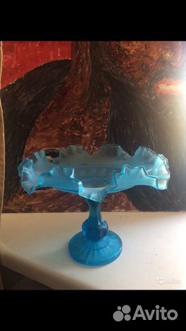 Цветная старинная царская ваза