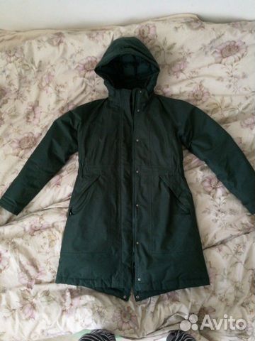 Парка пуховик the north face зимняя