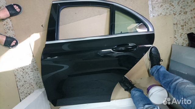 Mercedes W205 дверь задняя левая. Идеал Mercedes W205 дверь задняя левая. Идеал