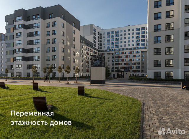 2-к квартира, 91.2 м², 1/8 эт.