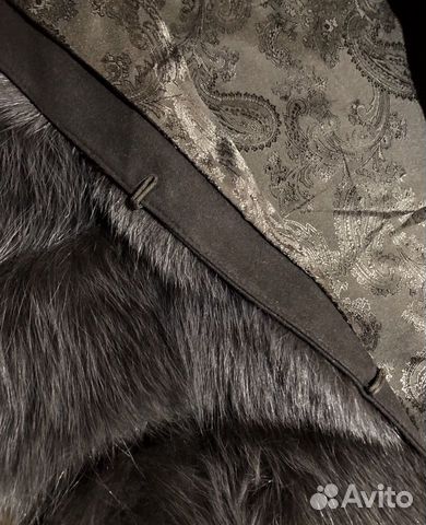 Меховая жилетка из песца