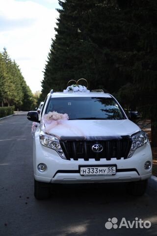 Лента украшение на свадебную машину