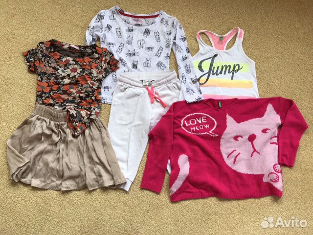 Пакет вещей на девочку 6-9 лет Пакет вещей на девочку 6-9 лет