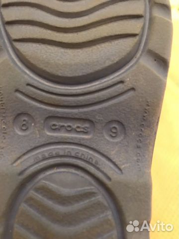 Сапоги Crocs с8/9 в отличном состоянии