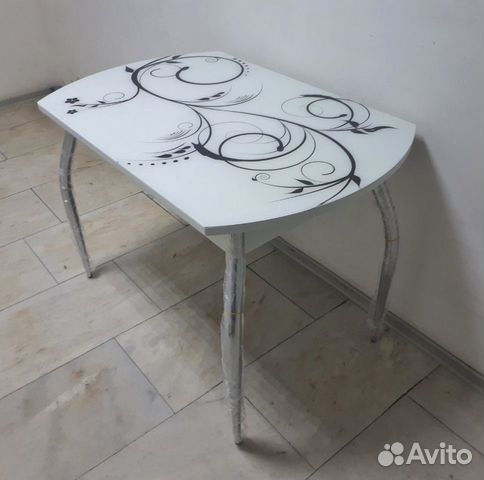 Стол кухонный стекло фотопечать Стол кухонный стекло фотопечать