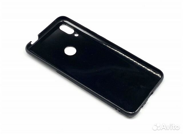 Чехол Huawei P Smart Z Карбон Черный Силиконовый