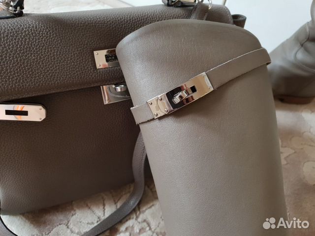 Hermes Kelly и сапоги