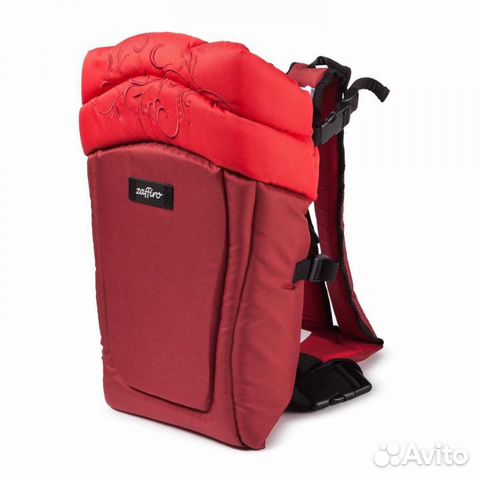 Рюкзак-переноска zaffiro womar dark red