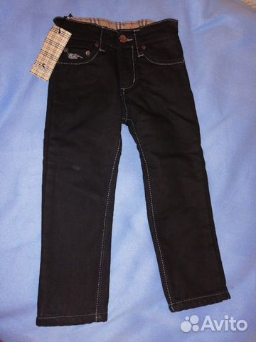 Новые утеплённые джинсы Burberry 98 размер Новые утеплённые джинсы Burberry 98 размер