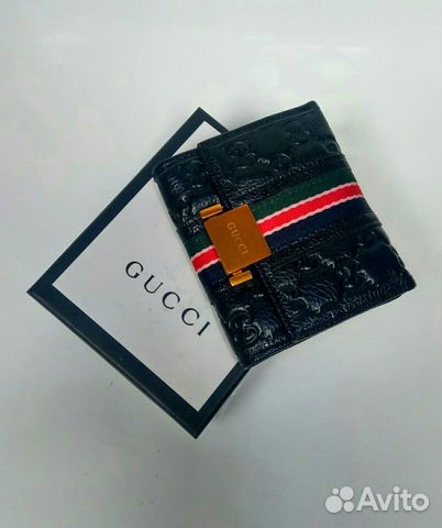 Кошелек Gucci кожаный женский черный новый Кошелек Gucci кожаный женский черный новый