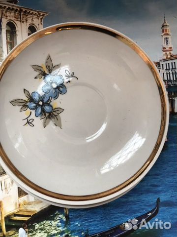 Блюдца, чашки, сахарница СССР Блюдца, чашки, сахарница СССР