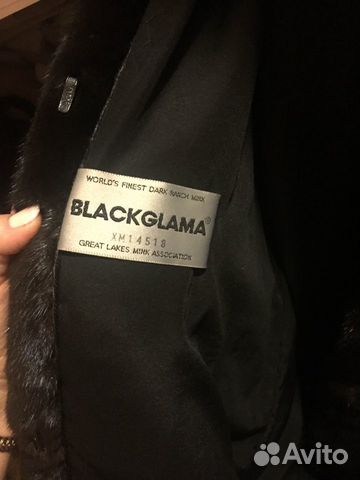 Норковая шуба с капюшоном Blackglama Норковая шуба с капюшоном Blackglama