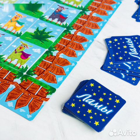 Настольная кооперативная игра «Ламы»