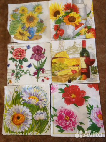 Салфетки для декупажа