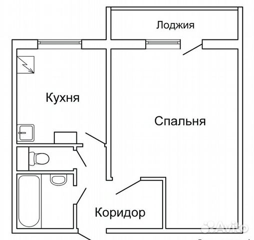 1-к квартира, 35.1 м², 7/9 эт. 1-к квартира, 35.1 м², 7/9 эт.