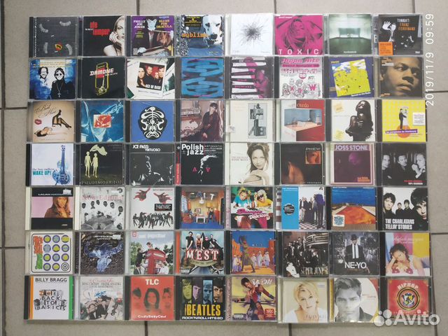 Музыка на cd дисках зарубежная и российская