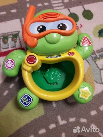 Музык. водонепроницаемая черепаха vtech