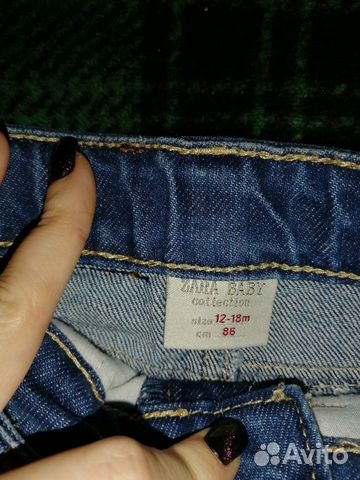 Джинсы zara