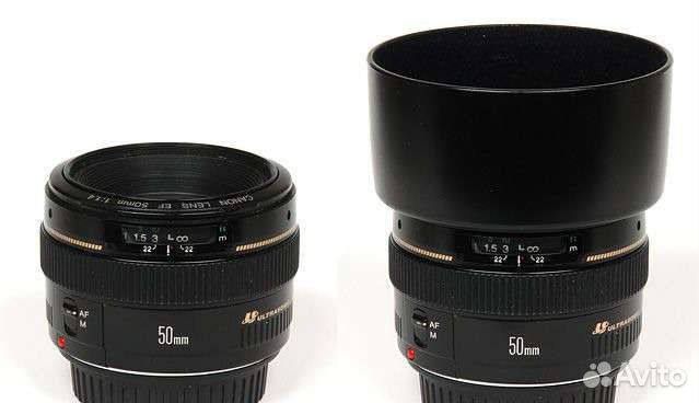 ES-71II Бленда для Canon EF 50mm f/1.4 USM