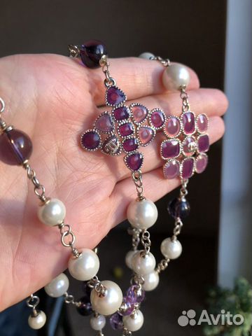 Комплект ожерелье и серьги Комплект ожерелье и серьги