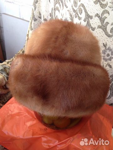 Шапка из норки женская
