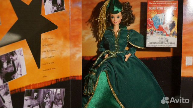 gone with the wind scarlett barbie doll