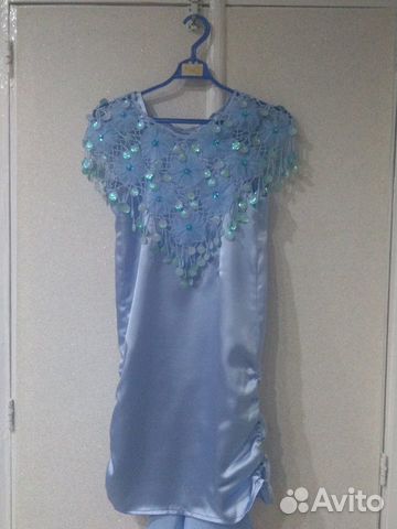 Нарядный сарафан с накидкой