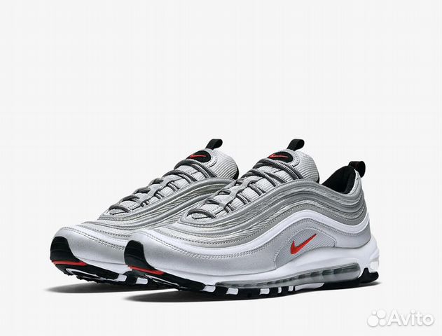 nike air max 97 silver metallic