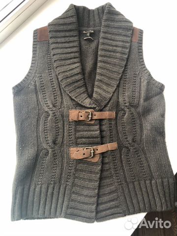 Жилет Massimo Dutti шерсть-кашемир Жилет Massimo Dutti шерсть-кашемир