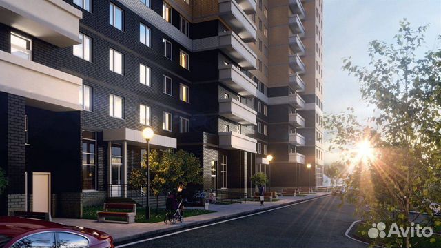 2-к квартира, 68.7 м², 2/25 эт.
