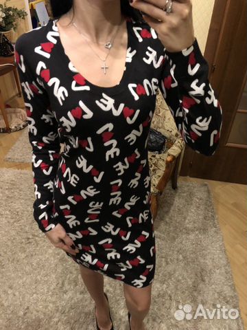 Платье туника Moschino оригинал новое