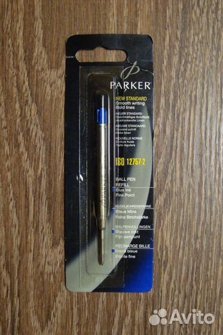 Ручка шариковая Parker Jotter Cobalt/St.Steel +доп