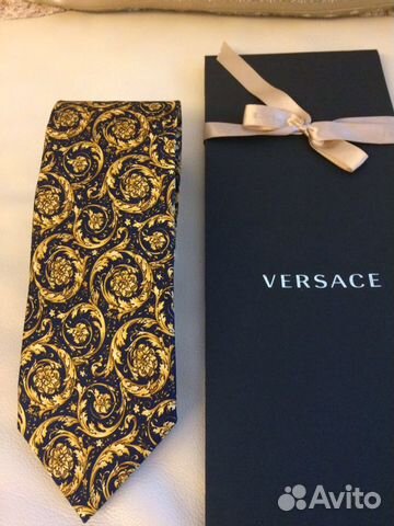Галстук Versace Версаче Италия оригинал мужской