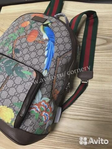 Рюкзак Gucci supreme 2018 collection 100 кожа