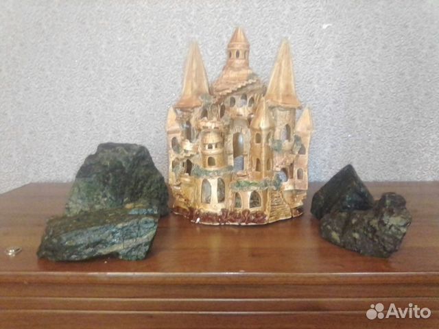 Замак и камни для аквариума купить на Зозу.ру - фотография № 1