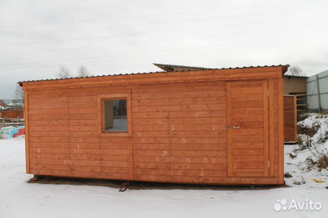 С электрикой бытовка новая 6х2.3