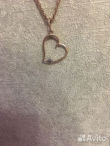 Кулон сердце золото Кулон сердце золото