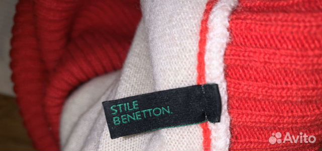 Свитер шерстяной «Benetton» Свитер шерстяной «Benetton»