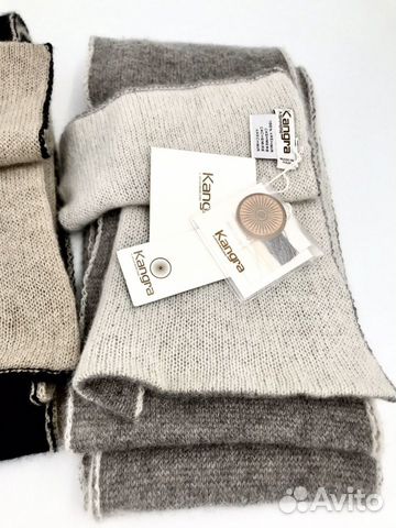 Шарф Kangra /Перчатки/100 Кашемир/Италия