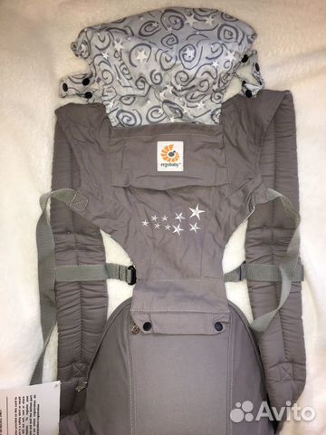 Хипсит в сером цвете, Ergobaby