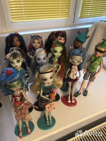 Куклы Монстер Хай со всем комплектом +наборы идеал